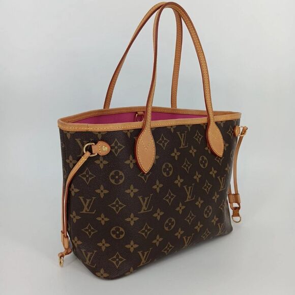 Louis Vuitton x Murakami Monogram Colorful Floral Leather PM Neverfull Tote Bag - Picture 6 of 16